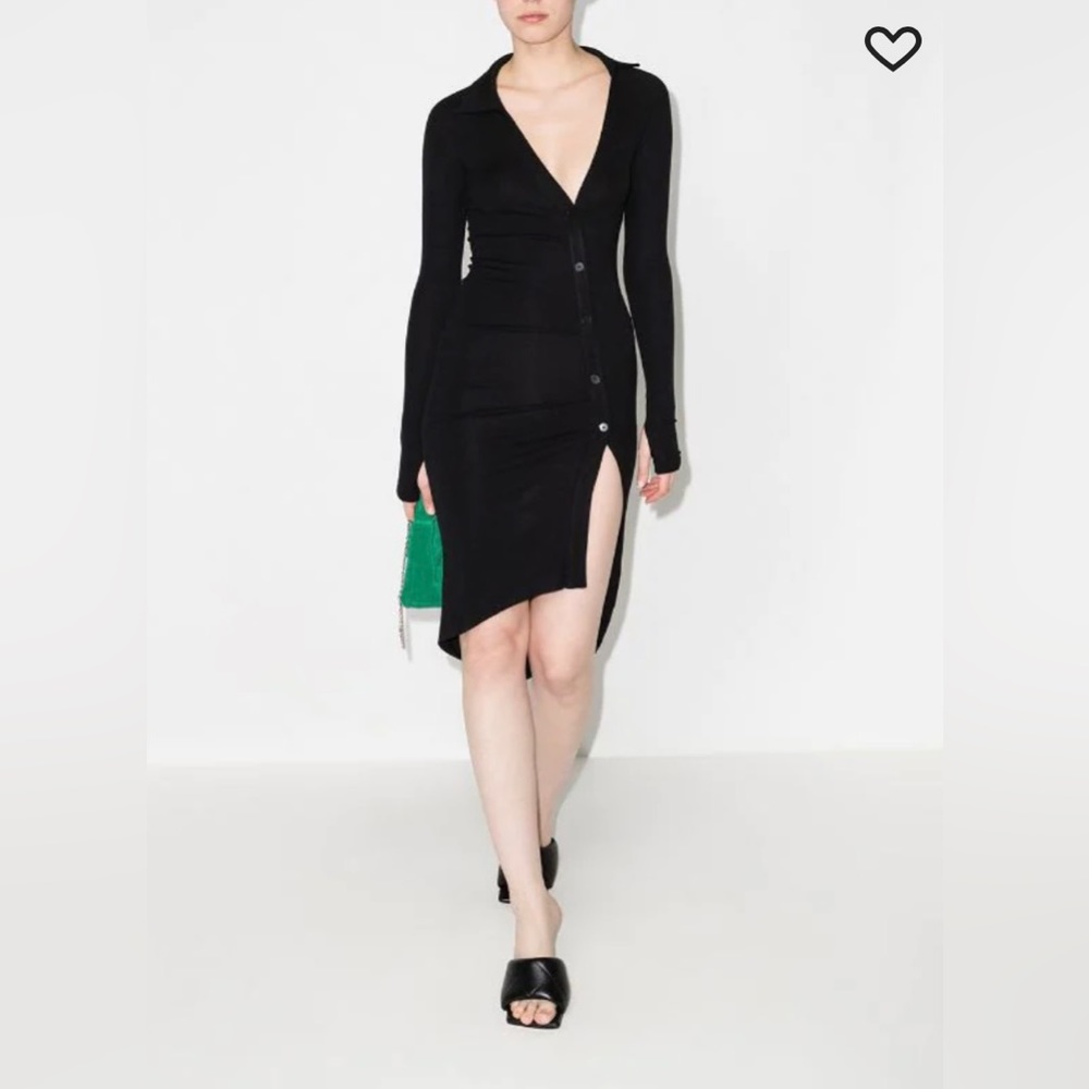 ALIX NYC
Lanett button-up asymmetric dress